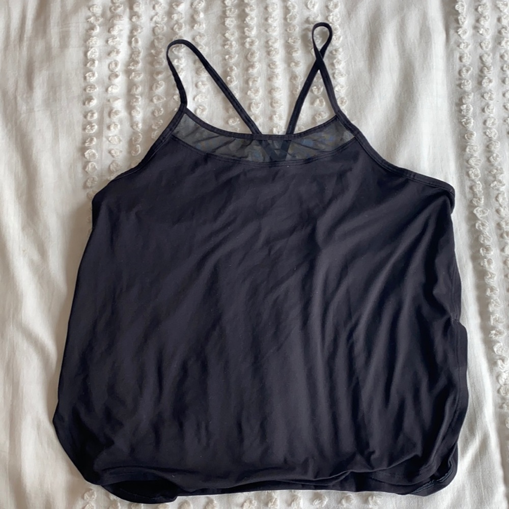Athleta workout tank black